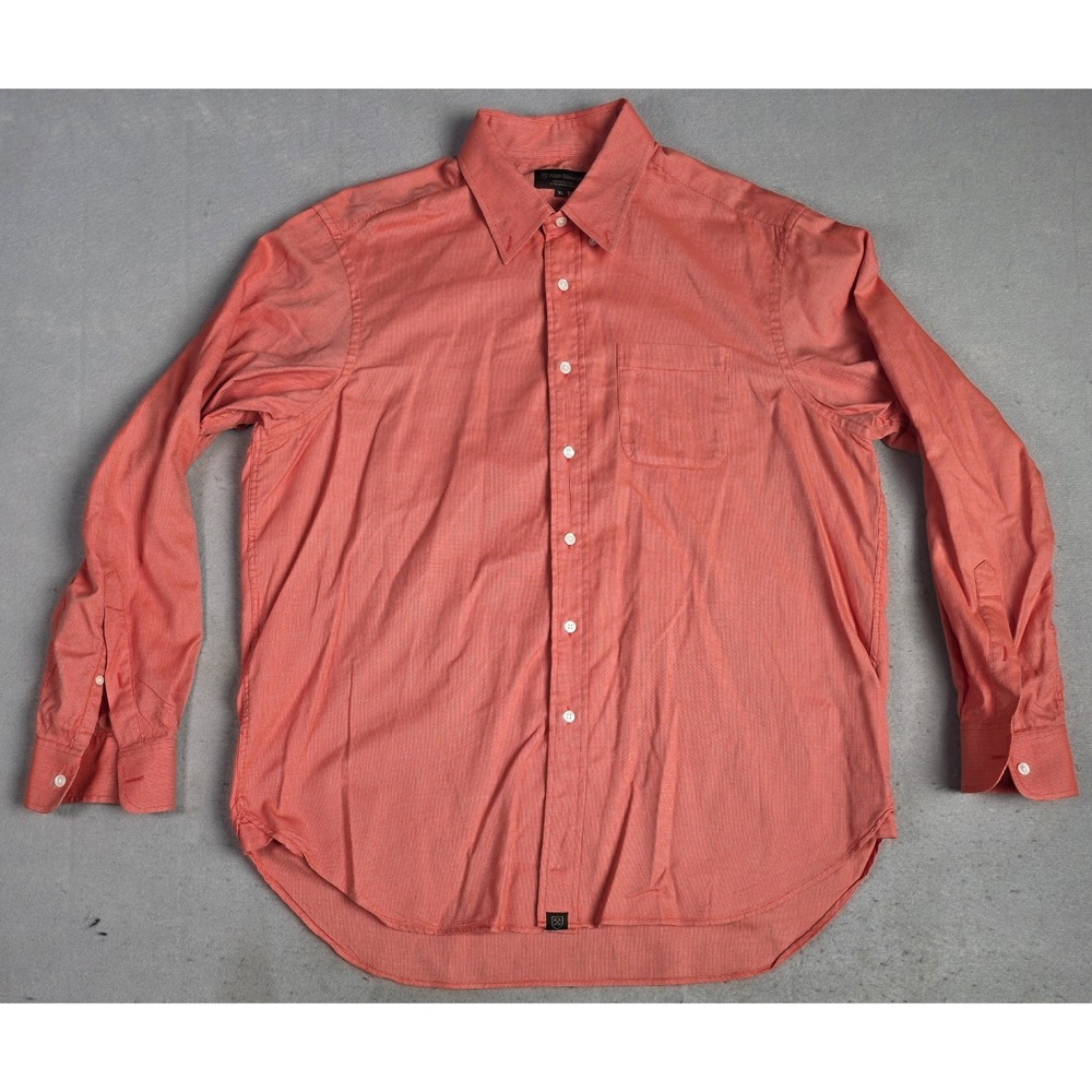 Allen Edmonds Men's Shirt XL Long Sleeve Botton Down Handcrafted in USA